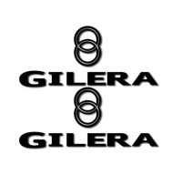 Pegatinas gilera logo letras rv183