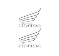 Pegatinas honda alas con letras rv194