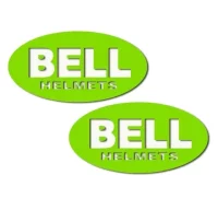 Pegatinas bell helmet negativo rv386