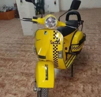 Pegatinas vespa damero elx60 moto