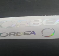 Pegatinas vinilo holográfico orbea cr05