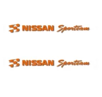 Pegatinas nissan sport rv113