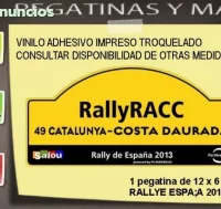 Pegatina rallye españa2013 ref: fdp395