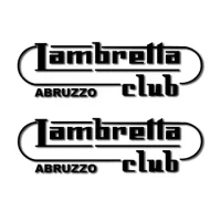 Pegatinas lambretta club rv264