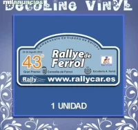 Pegatina 43º rallye ferrol ref: dp568