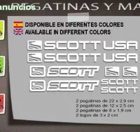 Pegatinas scott usa ref: f126