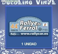 Pegatina 44ºrallye de ferrol ref: dp508