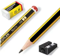 Pack ahorro 12 lápices staedtler + goma + sacapunt