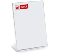 Expositor portaprecios sobremesa din a4 [ l ] meta
