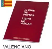 Libro registro visitas valenciano castellano llibr
