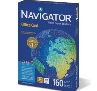 Papel din a4 160 gramos navigator office cards 250