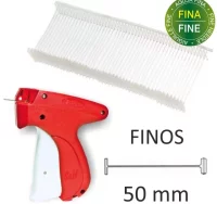 Navetes finos 50mm para pistola etiquetadora texti