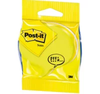 Cubo 225 notas adhesivas post-it bocadillos, amari