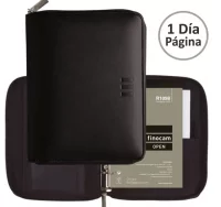 Agenda finocam open cremallera pol 1000 negro 2023