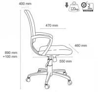 Silla oficina diseńo moderno económica qconnect kf