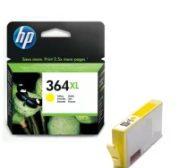 Cartucho original hp 364xl color amarillo cb325ee