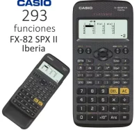 Casio fx-82spxii 2 iberia 293 func. calculadora ci