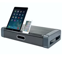 Soporte para monitor, tablet y móvil q-connect con