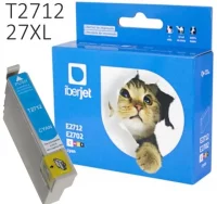 Cartucho compatible epson 27xl t2712c color cyan