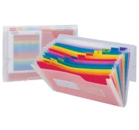 Carpeta fuelle plastico acordeon colores spectrafi