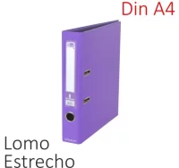 Archivador liderpapel i79 din a4 lomo estrecho vio