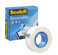 Cinta adhesiva celo scotch removible 811,  19 mm x