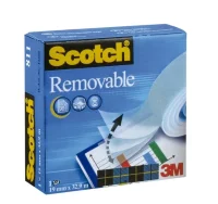 Cinta adhesiva celo scotch removible 811,  19 mm x