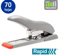 Grapadora rapid fashion hd70 palanca, gruesos, 70 