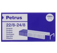 Grapas petrus 22/8 24/8 cobreadas - c/1000