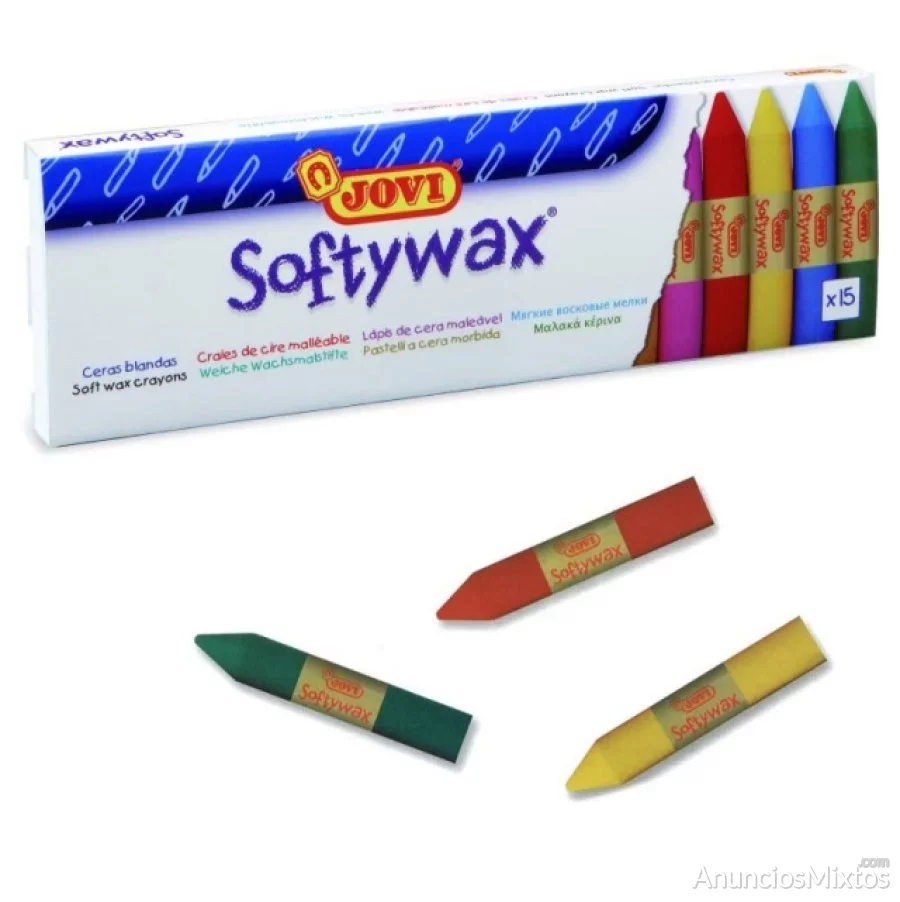 Ceras blandas jovi softywax tipo manley 15 colores