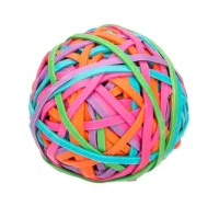 Gomas elásticas de colores surtidos, pelota bola 1