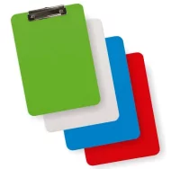 Carpeta pinza portanotas miniclip din a4 color azu