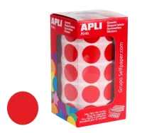 Gomets apli 4861,circulos adhesivos 20mm unicolor