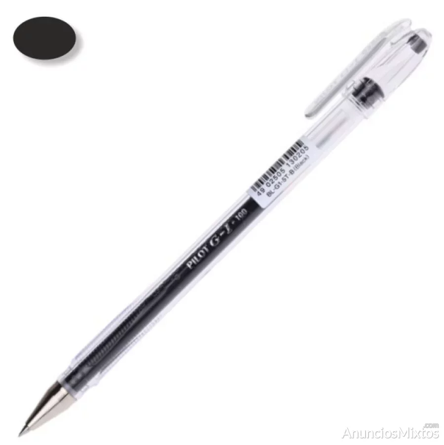 Pilot g1 gel negro - g-1 punta fina 05