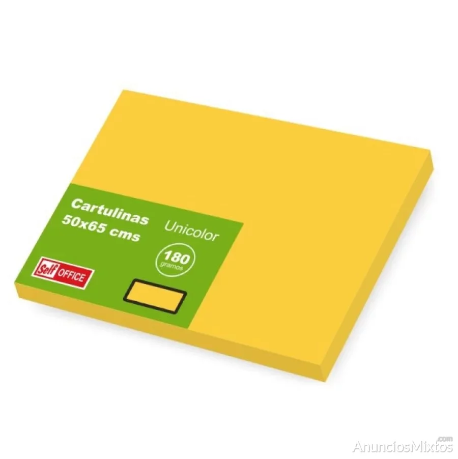 Cartulinas grandes 50x65 cms oro viejo amarillo pa