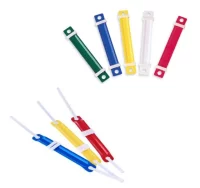 Encuadernadores fasteners de plastico colores apli
