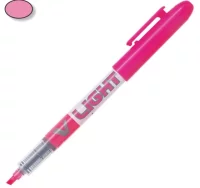 Rotulador fluorescente pilot vlight rosa neon