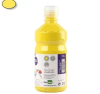 Témpera escolar líquida liderpapel tp04 500ml amar