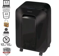 Destructora fellowes lx200 minicorte p-4, 12 hojas