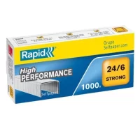 Grapas rapid 24/6 strong extra fuertes galvanizada