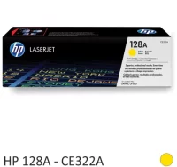 Toner hp ce322a, original hp 128a color amarillo