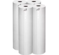 Papel continuo blanco, rollo 110 cms x 500 metros,