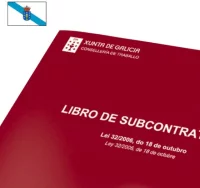 Libro de subcontratacion en gallego - galego - xun