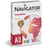 Papel a3 - 100 gramos navigator presentation. 500 