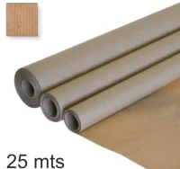 Papel continuo embalar kraft rollo 100cms x 25 mts