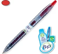 Pilot b2p gel bottle 2 pen begreen, bolígrafo rojo