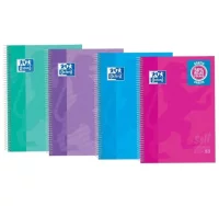 Libretas oxford, blocks 120 hojas 50% gratis color