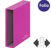 Caja funda para archivador palanca az folio rosa f