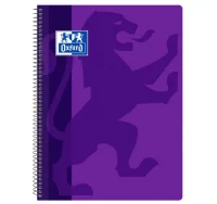 Libreta oxford tapas plástico violeta purpura 4001