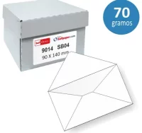 Sobres 90x140 minimo normalizado correos caja 500 